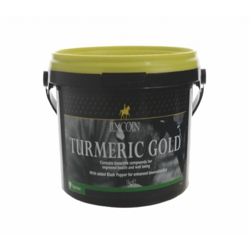 Lincoln Turmeric Gold For Horses With Added Black Pepper 1kg